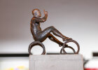 Vernissage zur Ausstellung von Adelbert Heil: Figuren aus Bronze und Peter Masers Fahrzeuge