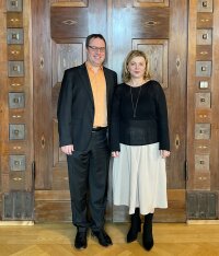 Generalkonsulin der Tschechischen Republik zu Besuch in der Regierung von Oberfranken