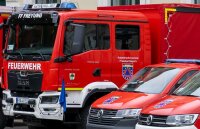 Feuerwehrfahrzeug Nahaufnahme