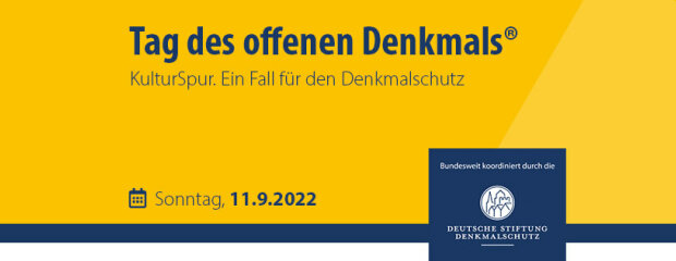 Header - Tag des offenen Denkmals 2022 Header - Tag des offenen Denkmals 2022