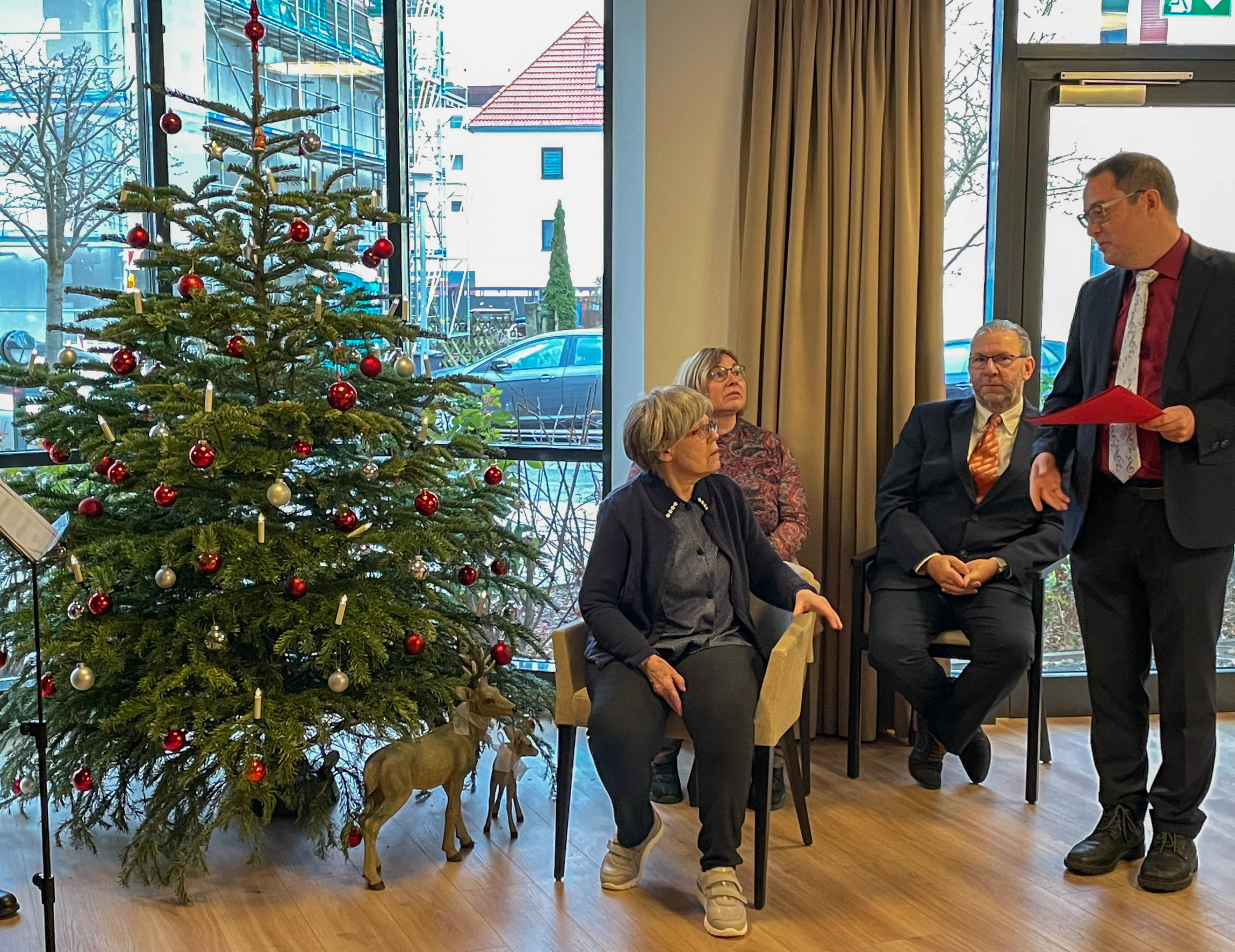 Grußwort des Regierungspräsidenten im Seniorenheim in Bayreuth