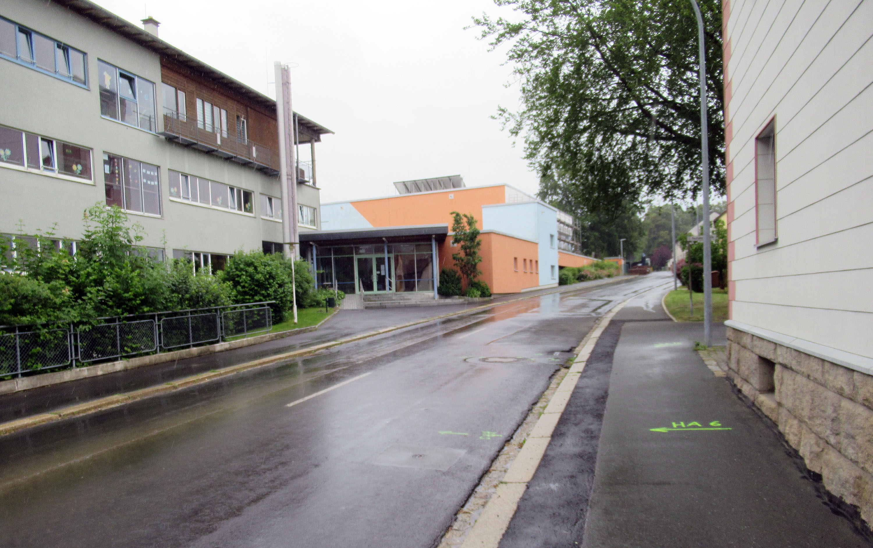 Ausbau der OD Schönwald - Schützenstraße vor dem Ausbau Ausbau der OD Schönwald - Schützenstraße vor dem Ausbau