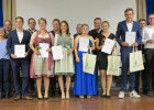 Freisprechung Landwirte Selbitz_Landkreis Bayreuth mit Gratulanten