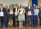 Freisprechung Landwirte Selbitz_Landkreis Kulmbach mit Gratulanten