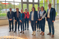 Gruppenbild der Bayerischen Regierungsvizepräsidentinnen und -vizepräsidenten während der Herbst-Arbeitstagung 2023