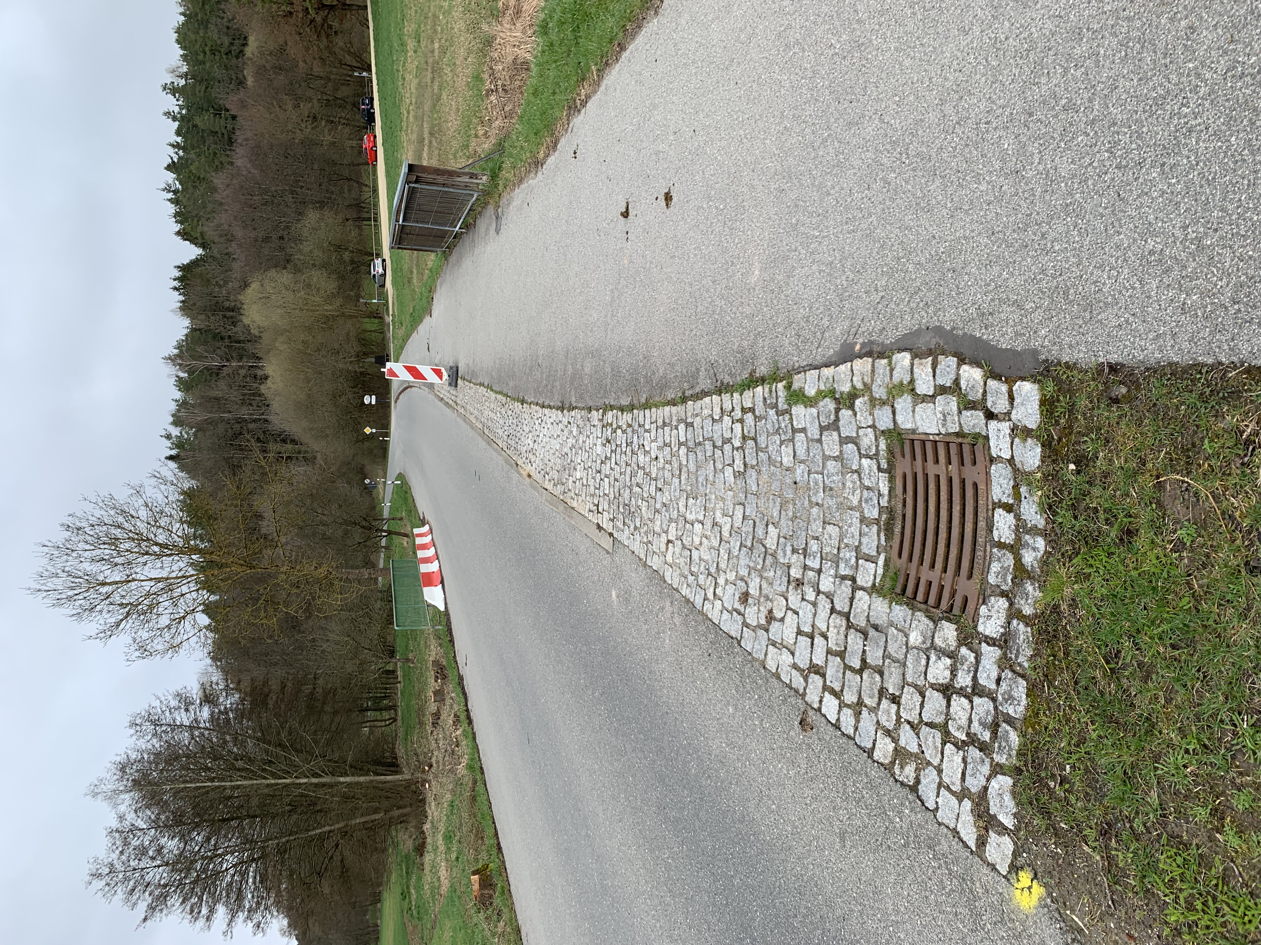 Bild der Gemeindeverbindungsstraße Weitramsdorf–Schlettach im Landkreis Coburg