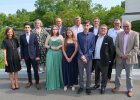 Gruppenbild der Besten Absolventinnen und Absolventen der Mittelschulen, Schulamtsbezirk Coburg