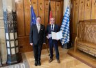 Regierungspräsident von Oberfranken Florian Luderschmid und 1. Bürgermeister Robert Hümmer, Altenkunstadt