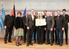 Gruppenbild Landkreis Lichtenfels, Meisterbriefverleihung im Beruf Landwirt/-in am 8. März 2024 im Evangelischen Zentrum in Bayreuth