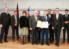 Gruppenbild Landkreis Kronach, Meisterbriefverleihung im Beruf Landwirt/-in am 8. März 2024 im Evangelischen Zentrum in Bayreuth