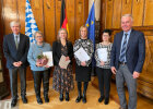 Gruppenbild im Landratssaal der Regierung von Oberfranken
