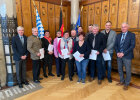 Gruppenbild im Landratssaal der Regierung von Oberfranken