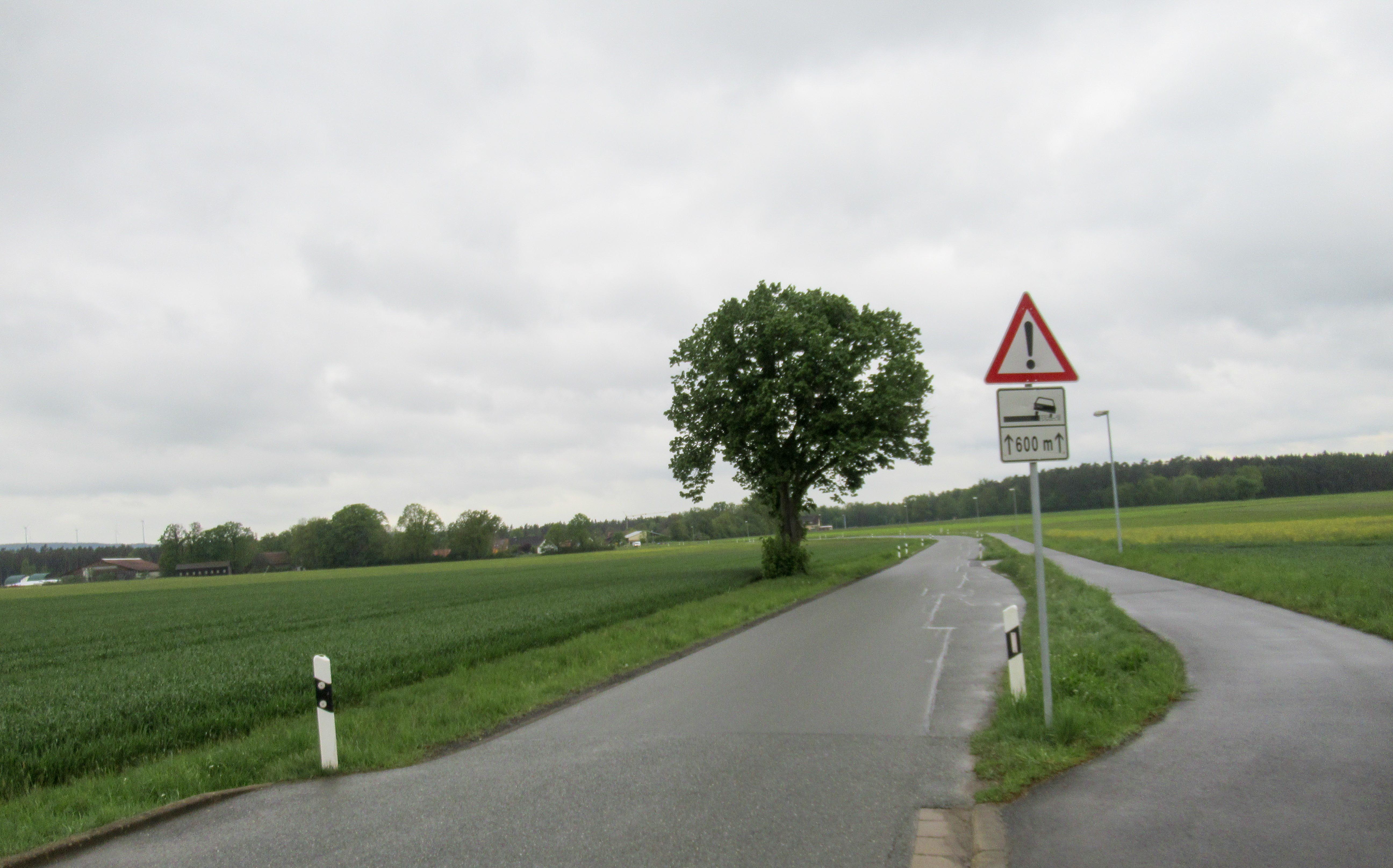 Verbindungsstraße zwischen Dörnhofer Straße zwischen Oberpreuschwitz nach Fertigstellung
