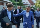 Auftaktveranstaltung mit Herrn Staatsminister Thorsten Glauber im Sommer 2021 an der Kainach in Hollfeld.